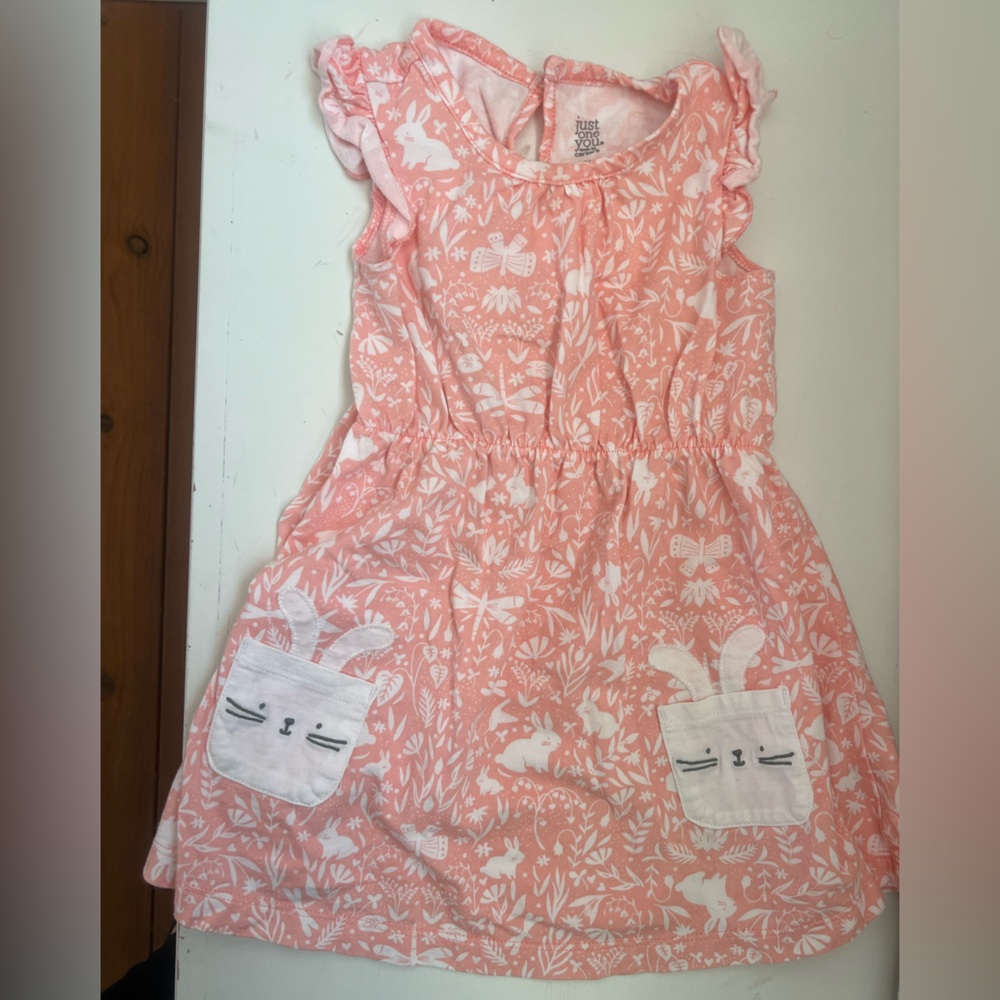 Carters Bunny Dress 18 months - like new